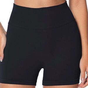 Sunzel - NWT - Elegant High-Waisted Black Women's Shorts